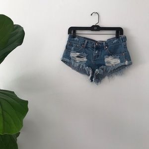 One Teaspoon Denim Shorts